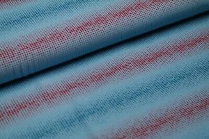 Baumwolljersey Blaubeerstern Yolo Schriftzüge hellblau Kombi