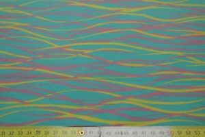 Baumwolljersey Petra Laitner Wire Streifen mint
