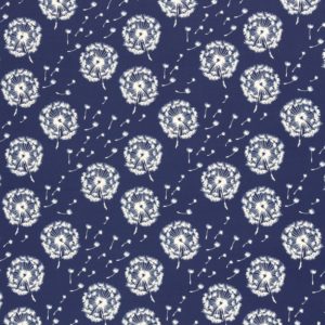 Softshell Fleece Swafing Fiete Pusteblumen auf blau