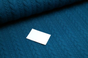Jacquard Zopf petrol