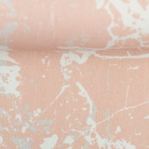 Baumwolle Webware Swafing Kim Marmor rosa