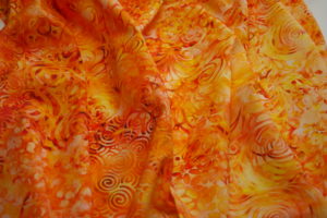 Baumwolle Webware Patchwork Swafing Effervescence Dan Morris Design orange