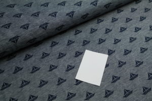 Jersey Jacquard Hilco Maritim Schiffe marine