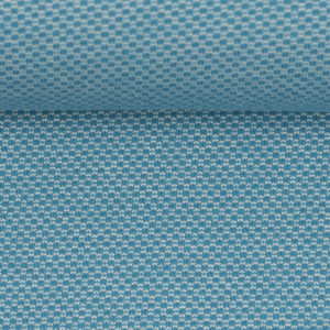 Jacquard Jersey Swafing Leroy blau meliert
