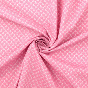 Baumwolle Webware Totenköpfe rosa