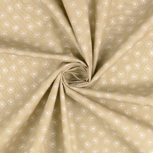 Baumwolle Webware Pusteblumen beige