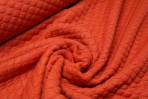 Jacquard Jersey Tupfen rost