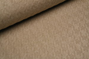 Strick Feinstrick Viskose Hahnentritt beige