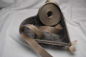 Gurtband Meterware Nylon 30mm beige 886