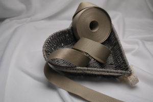 Gurtband Meterware Nylon 40 mm beige 886