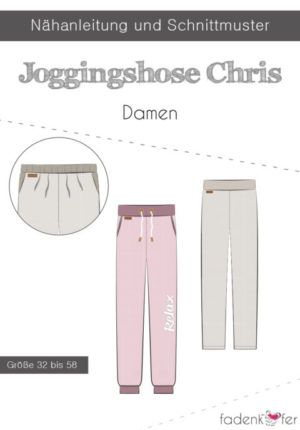 Papierschnittmuster Jogginghose Chris Damen