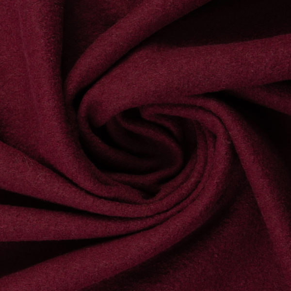 Wollwalk Walkloden Schurwolle Swafing Merino bordeaux 937