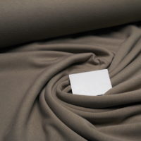 Alpenfleece uni taupe – Bild 2