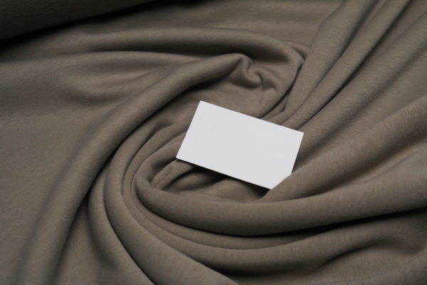 Alpenfleece uni taupe