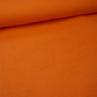 Musselin Swafing Jenke uni orange 421 – Bild 2