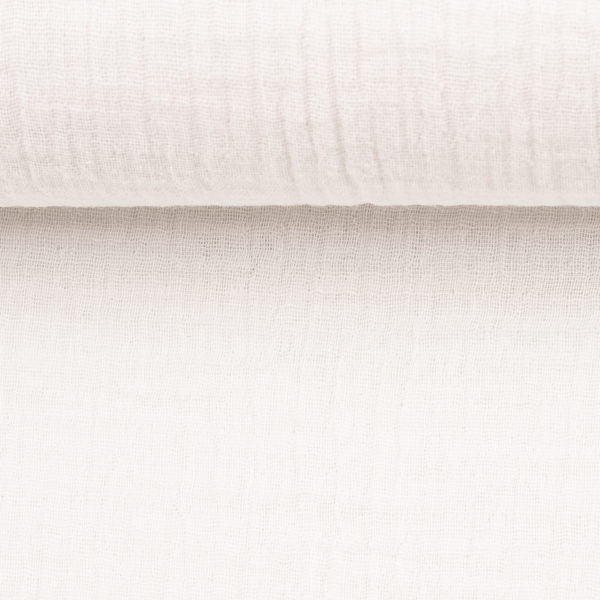 Musselin Swafing Jenke uni cremeweiß 009