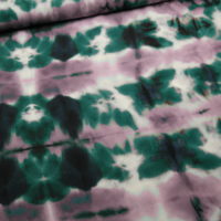 Viskose Webware Atelier Jupe Batik lila petrol – Bild 2