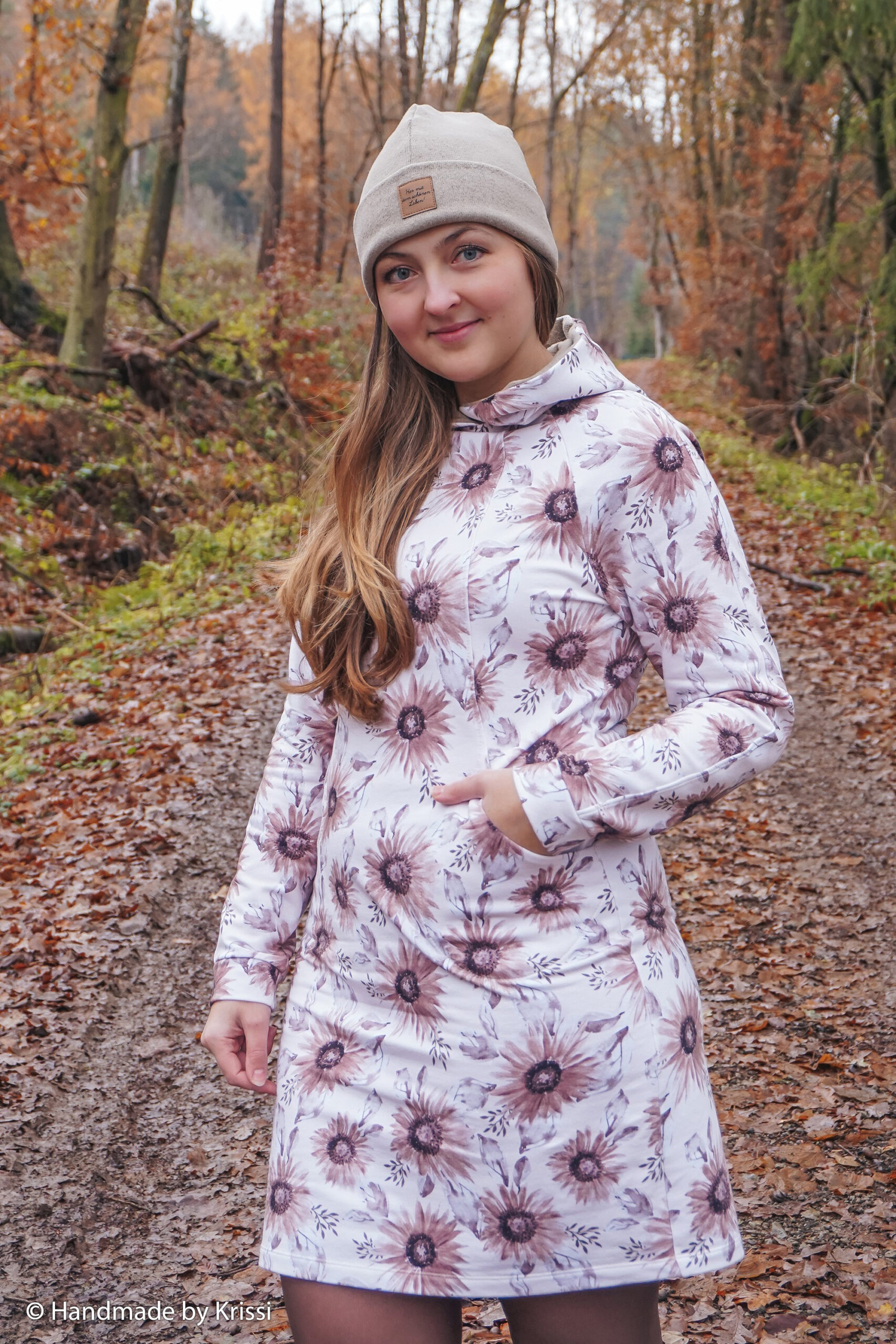 Sommersweat French Terry Swafing Autumn Forest by Christiane Zielinski – Bild 2