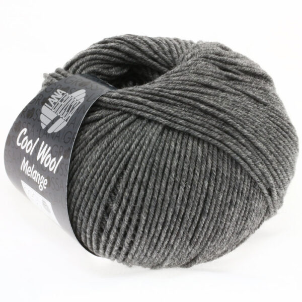 Lana Grossa Cool Wool 412 dunkelgrau meliert