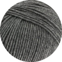 Lana Grossa Cool Wool 412 dunkelgrau meliert – Bild 3