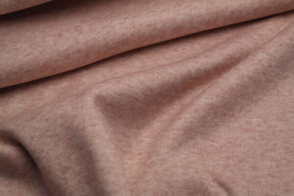 Strick angeraut Strickfleece Coco Viskose nude