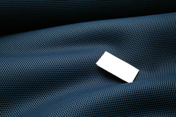 Netz 3D mit Geweberücken Mesh mit gepolsterter Rückseite dunkelblau schwarz