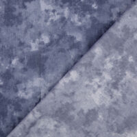 Baumwolle Webware Batik dunkelgrau – Bild 2