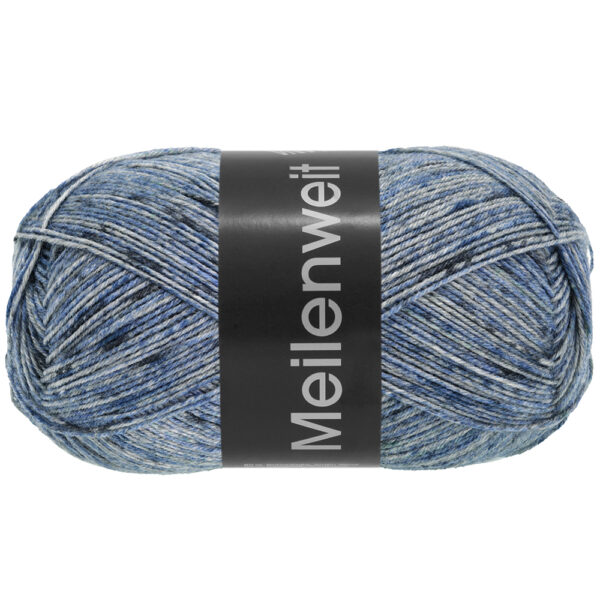 Meilenweit 100 4-fädig Denim Mix 100g 4609