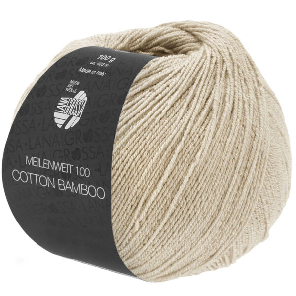 Meilenweit 100 4-fädig Cotton Bamboo 100g leinen 33