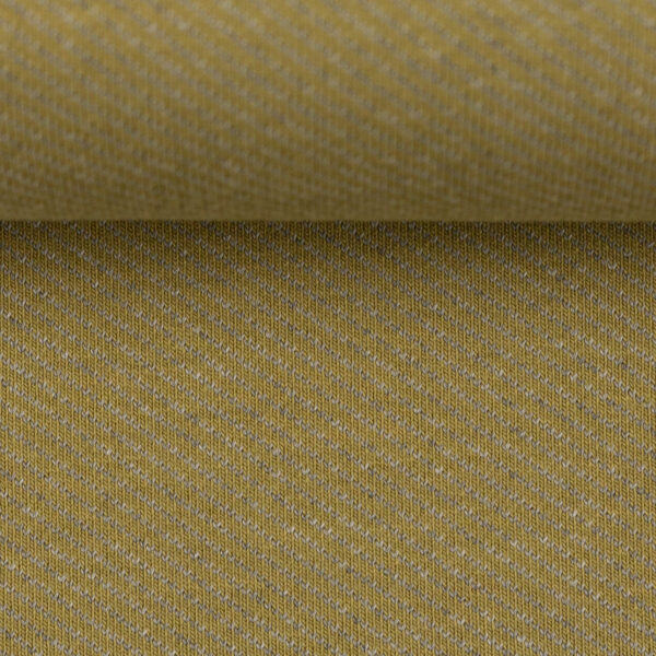 Jacquard Jersey Swafing Serge Streifen beige meliert