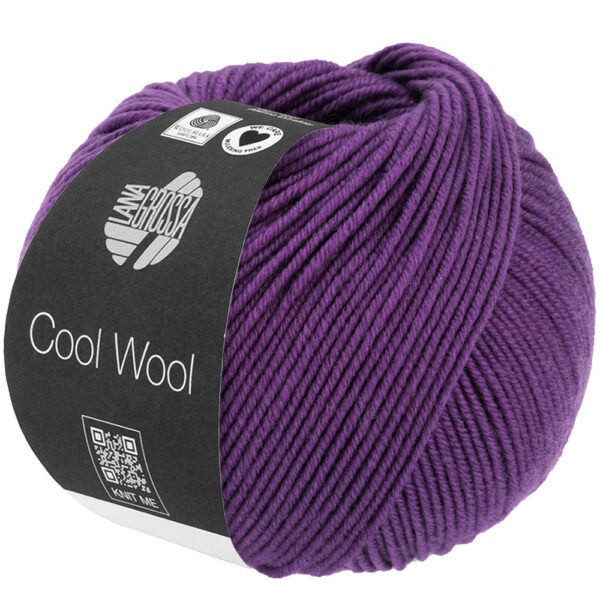 Lana Grossa Cool Wool uni 2109 aubergine