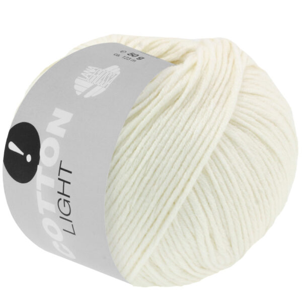 Lana Grossa Cotton light 002 creme