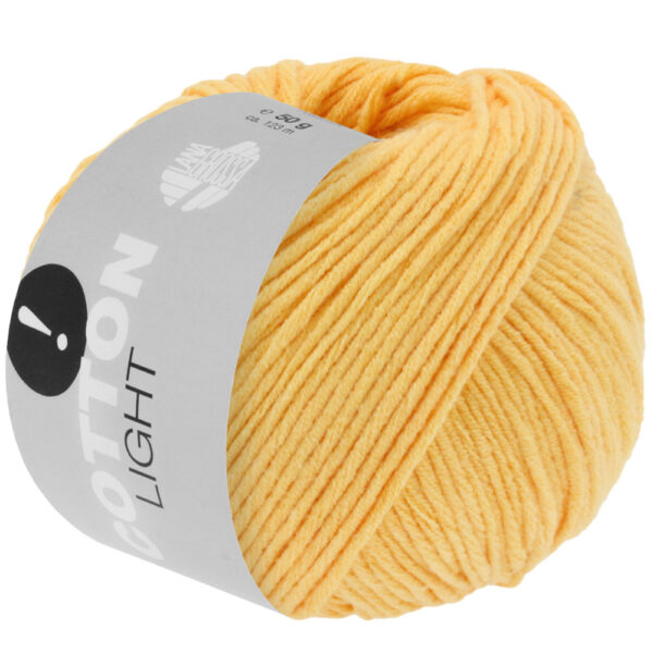 Lana Grossa Cotton light 015 gelb