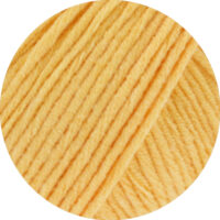 Lana Grossa Cotton light 015 gelb – Bild 2