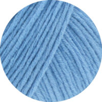 Lana Grossa Cotton light 023 himmelblau – Bild 2