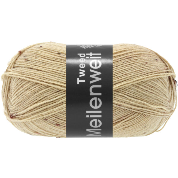 Meilenweit 100 4-fädig Tweed 169 hellbeige
