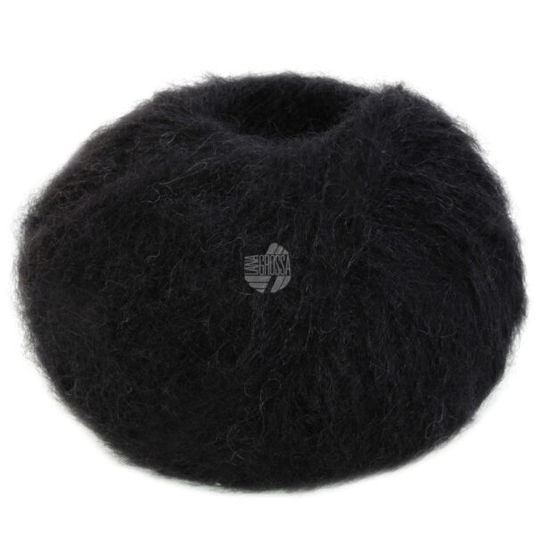 Lana Grossa Mohair Moda 016 schwarz