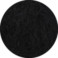 Lana Grossa Mohair Moda 016 schwarz – Bild 2