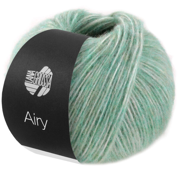 Lana Grossa Airy Rosé 004 Mintgrau