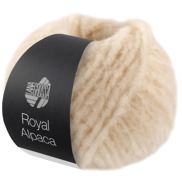 Lana Grossa Royal Alpaca 002 Hellbeige