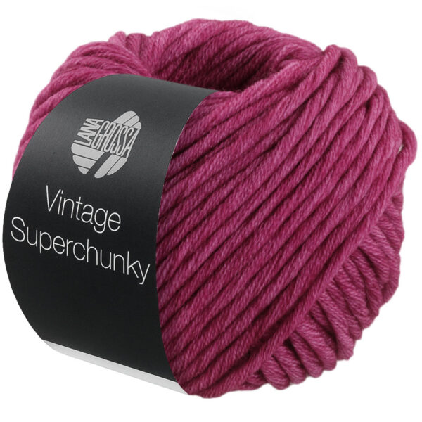 Lana Grossa Vintage Superchunky 501 Dunkelpink