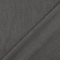 Woll Twill elatastic Hosenstoff grau – Bild 2