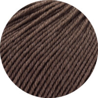 Lana Grossa Cool Wool Mélange (We Care) 1435 Kaffeebraun – Bild 2