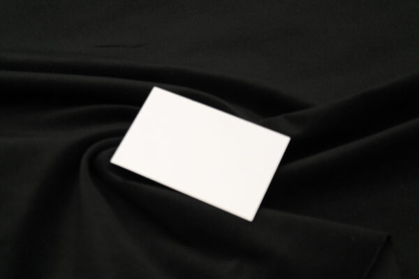 Velvet leichter Stretch Samt Baumwolle Hilco uni schwarz