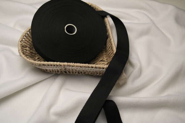Gurtband Meterware 30mm schwarz