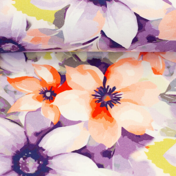 Jersey Baumwolle Swafing Flora Blumen
