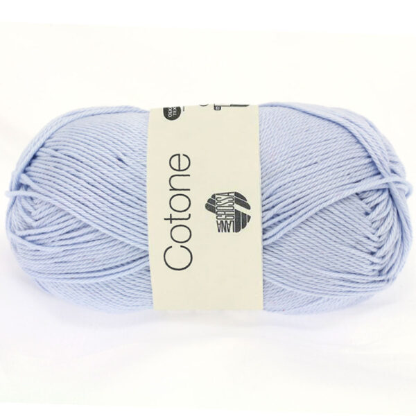 Lana Grossa Cotone zartblau 008