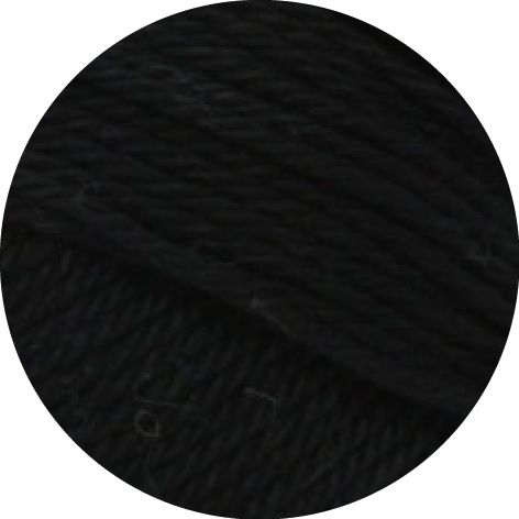 Lana Grossa Cotone schwarz 021 – Bild 2