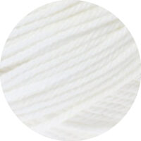 Lana Grossa Cotone weiß 022 – Bild 2