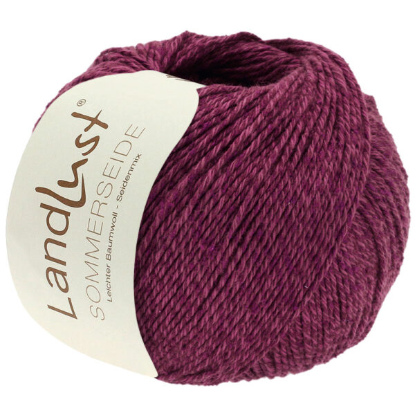 Lana Grossa Landlust Sommerseide 055 burgund